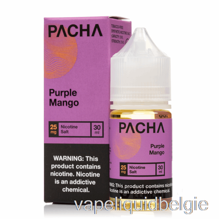 Vape Vloeistof Paarse Mango - Pachazouten - 30ml 25mg